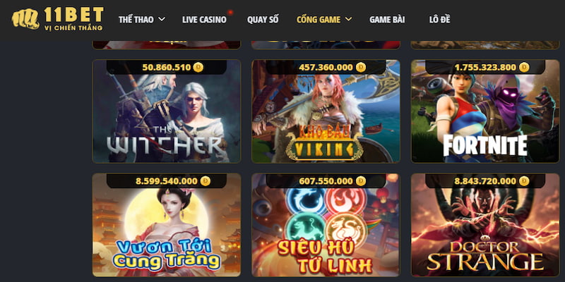 Sơ bộ về trò chơi nổ hũ 11bet